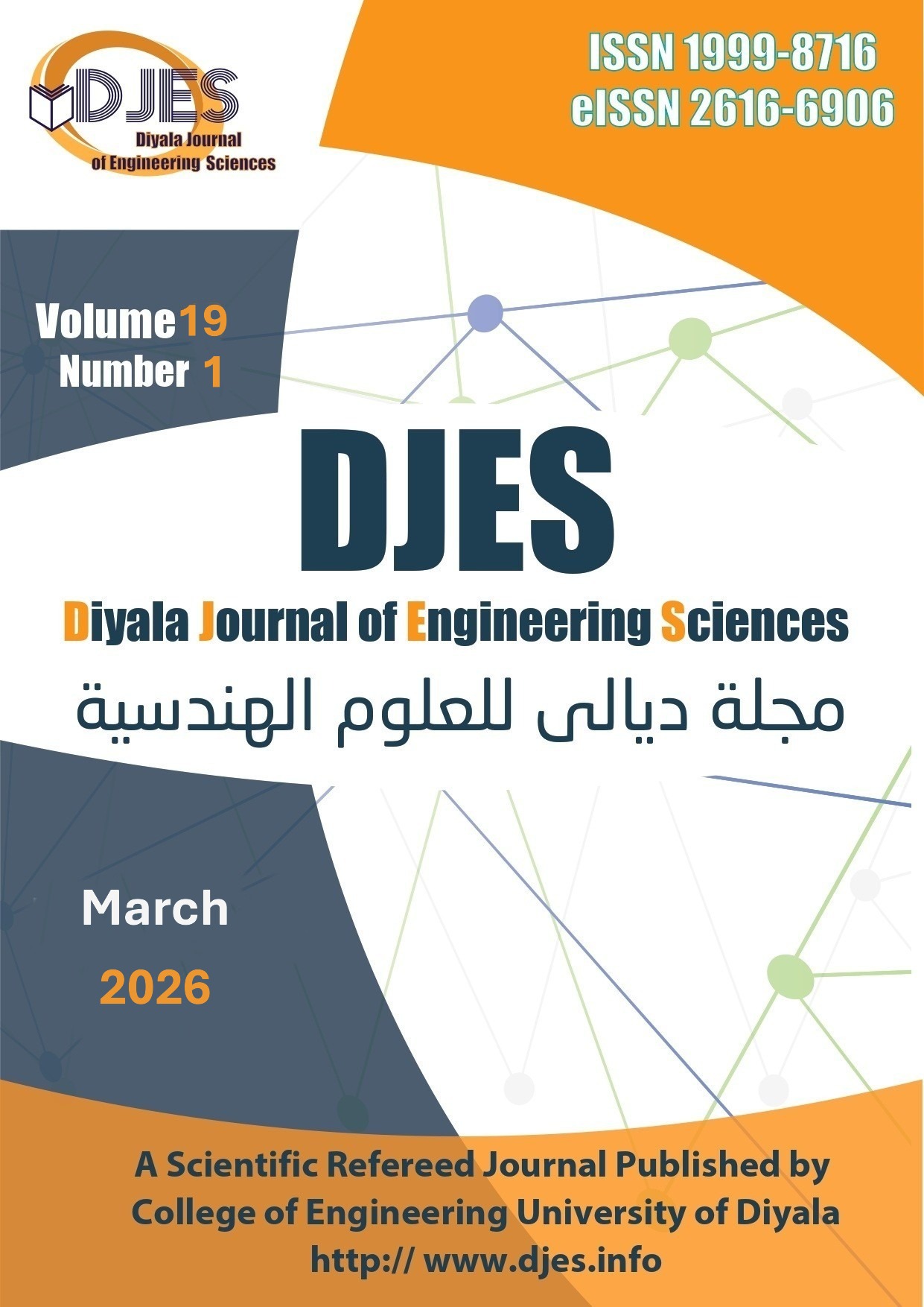 					View Diyala Journal of Engineering Sciences Vol. 19, No 1, March 2026
				